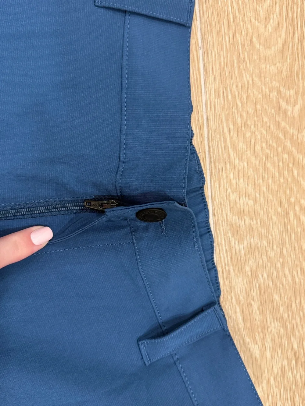 Banana Republic Men's Midnight Blue Flat-Front Shorts